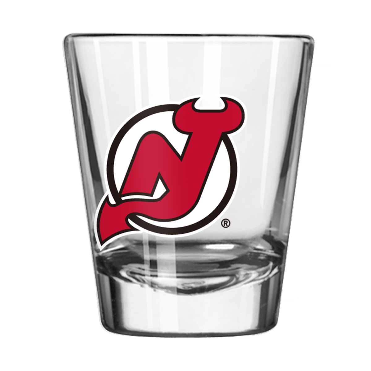 818-G2S-4   Jersey Devils 2 oz Overtime Shot Glass