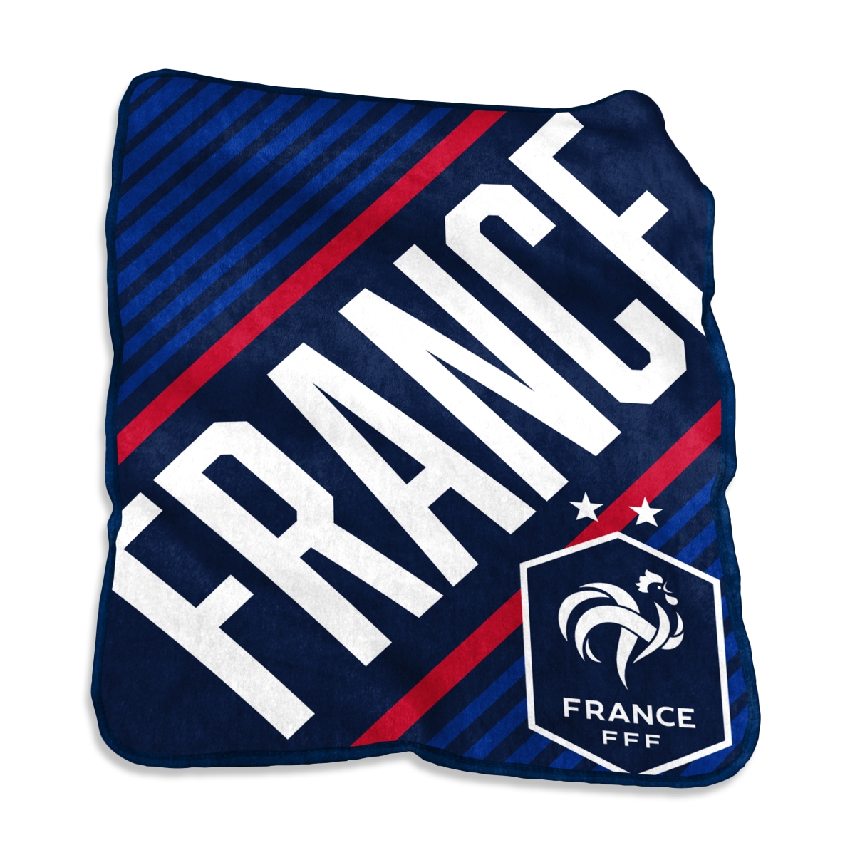 Picture of Logo Brands C4771-26C France Mens National Soccer Team Raschel Throw