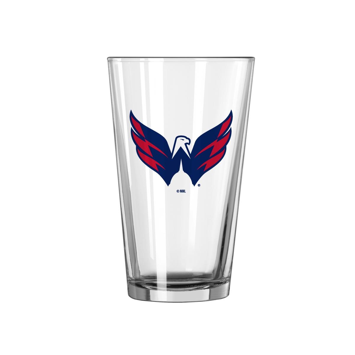 830-G16P-17 Washington Capitals 16 oz Swagger Pint Glass