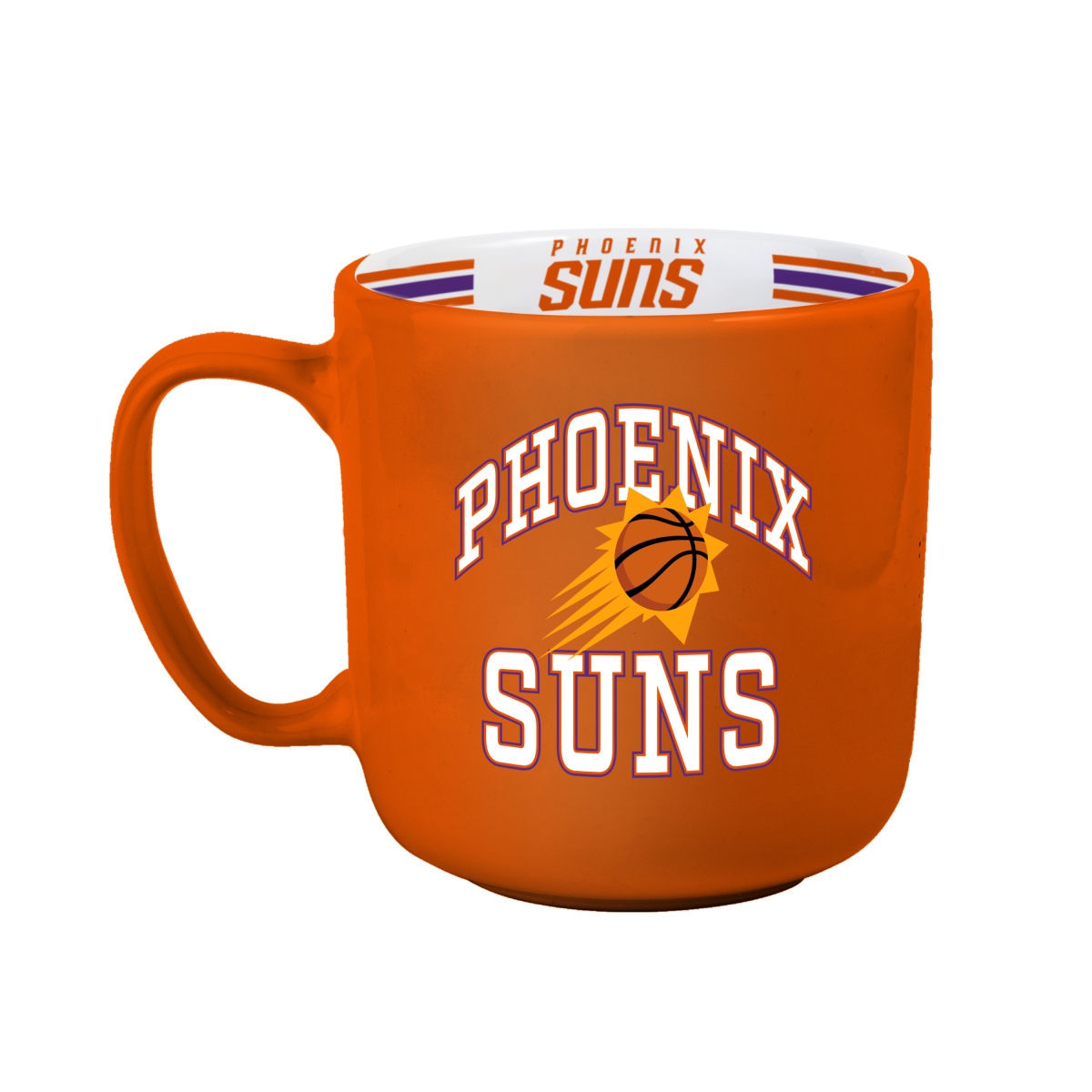724-C15SM 15 oz Phoenix Suns Stripe Mug