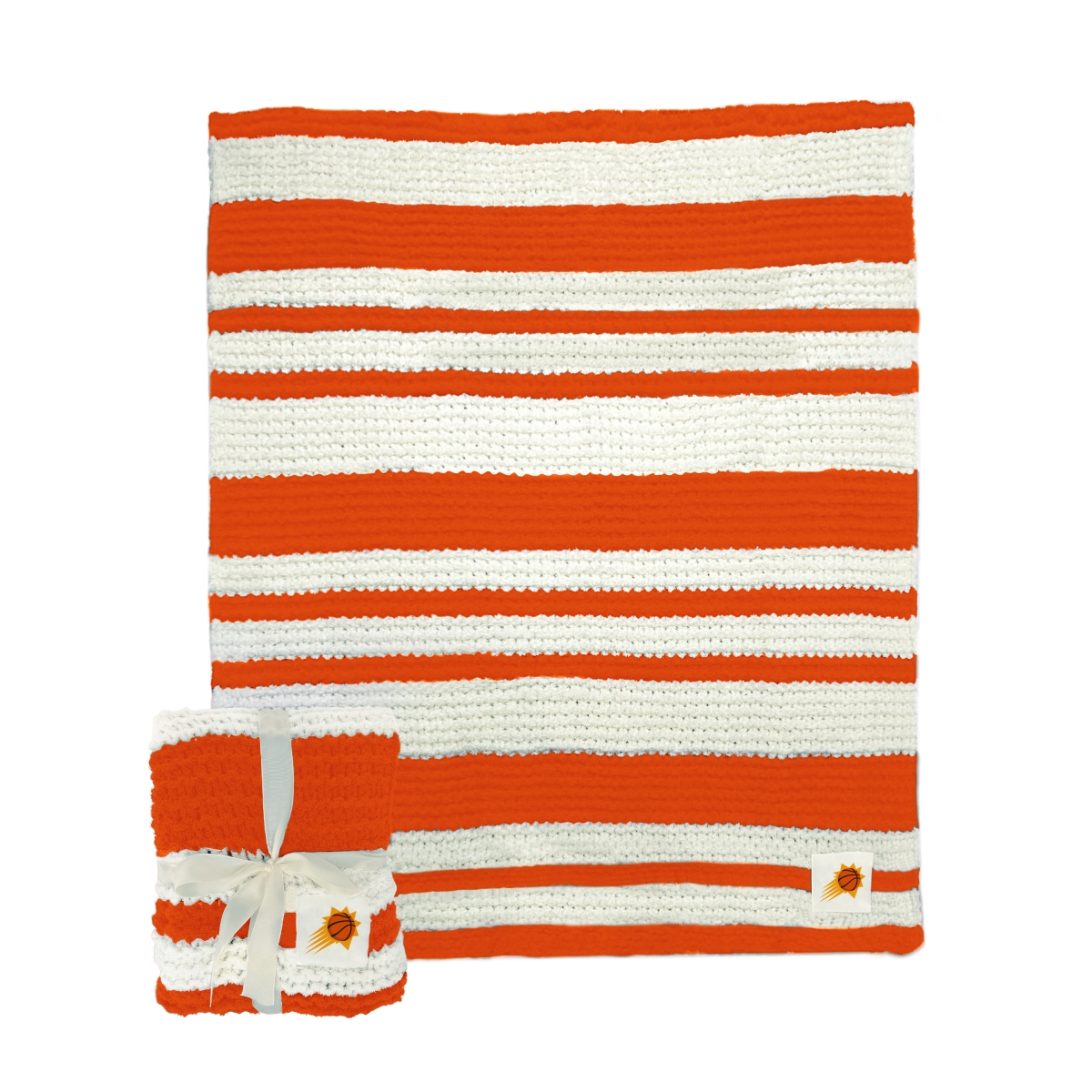 724-282 Phoenix Suns Purple Cable Knit Throw, 50 x 60 in.