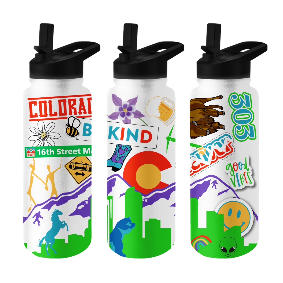 C4880-S34QB-63 Denver 34 oz Native Quencher Bottle