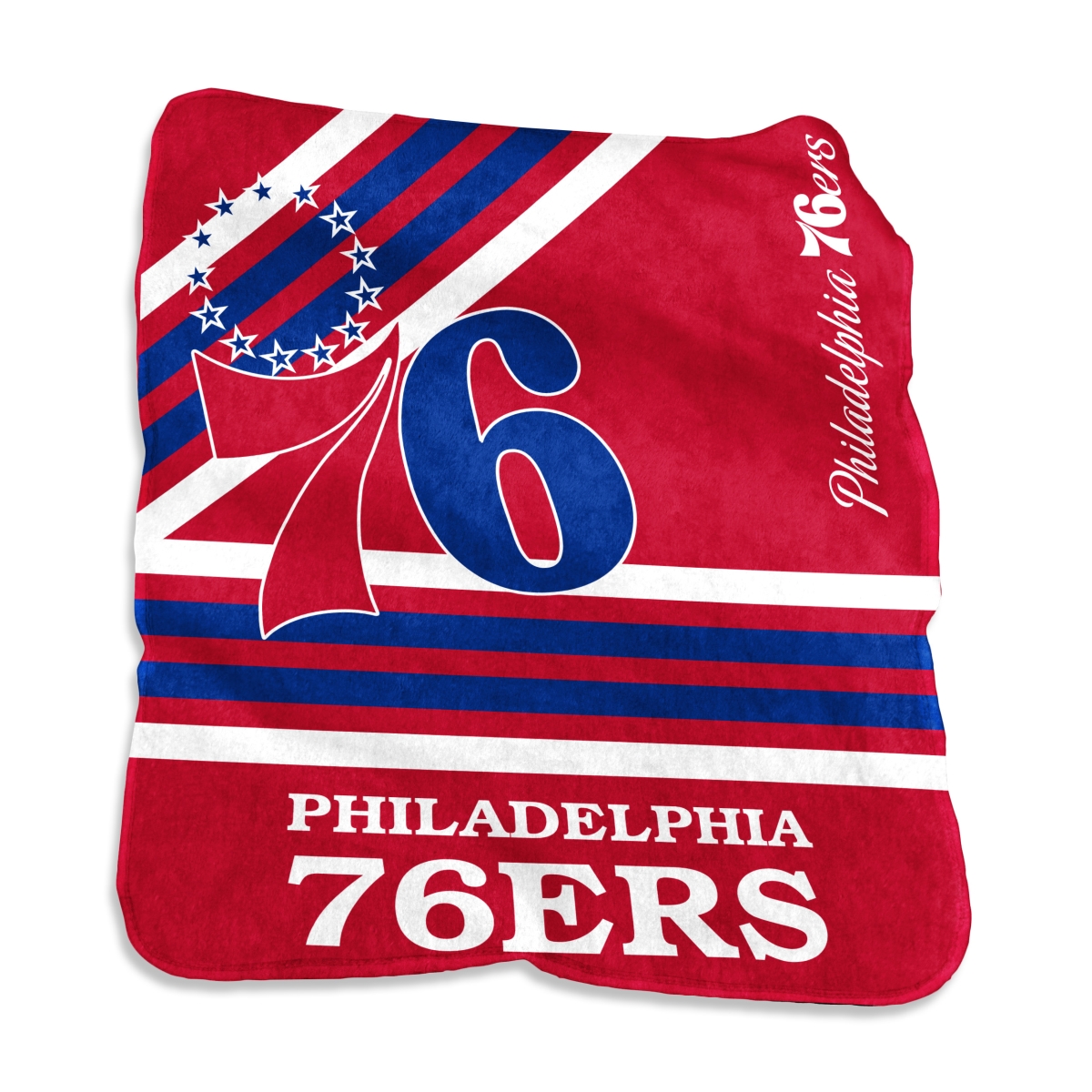 723-26C Philadelphia 76ers Raschel Throw