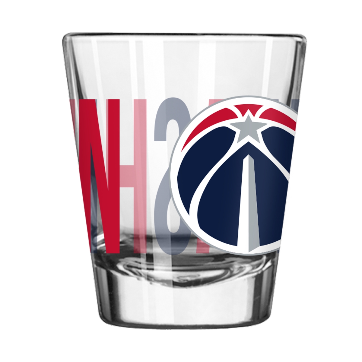 730-G2S-4 Washington Wizards 2 oz Overtime Shot Glass