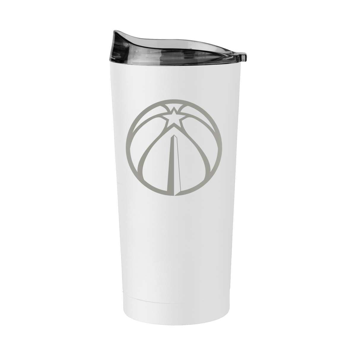 730-S20PT-WHT-9 Washington Wizards 20 oz Etch Powder Coat Tumbler