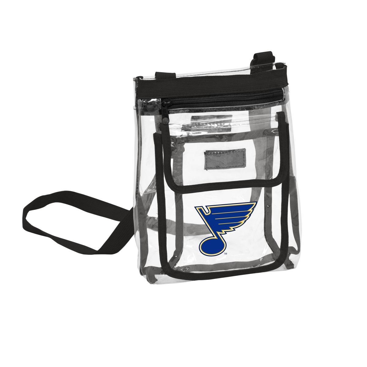 826-66P St. Louis Blues Clear Crossbody