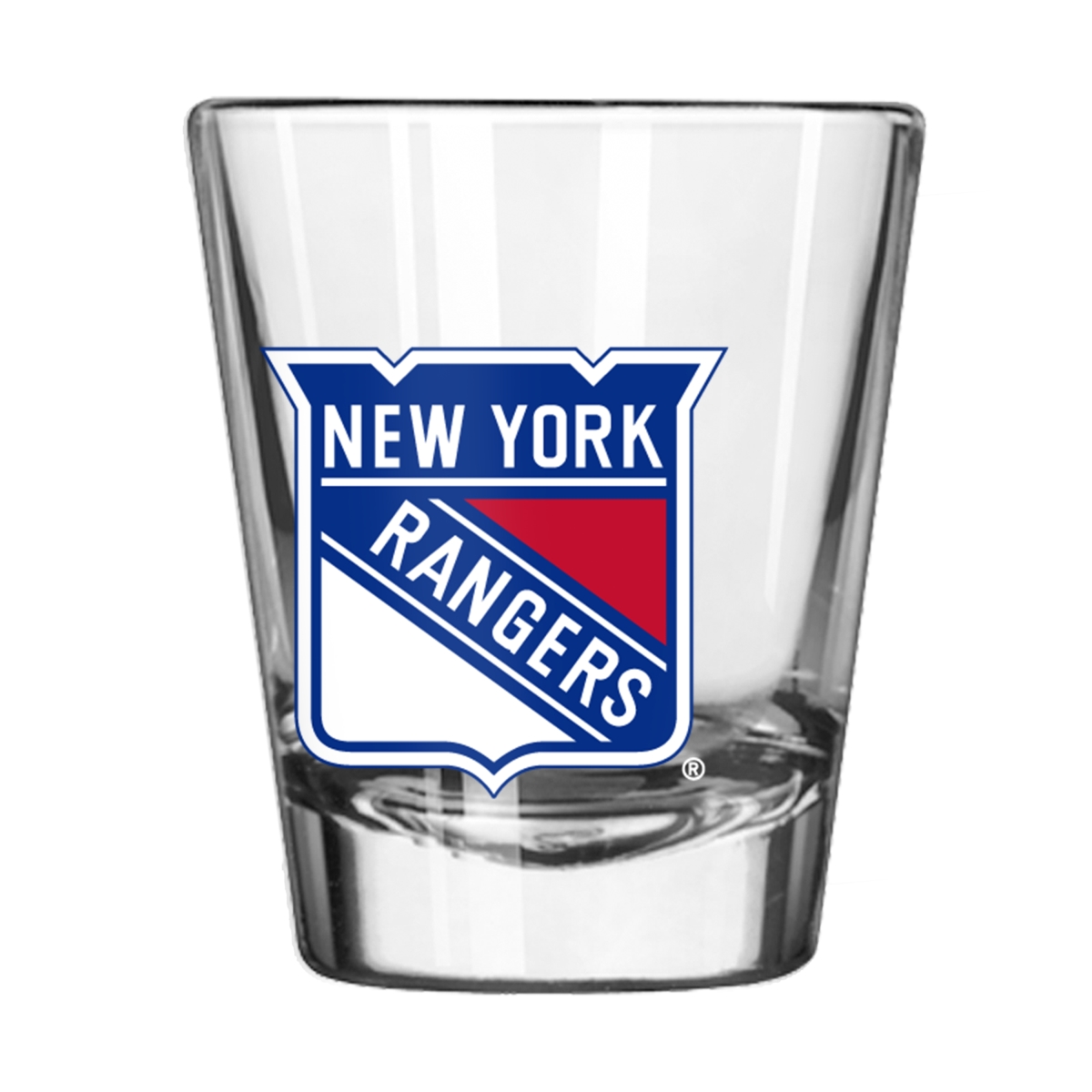 820-G2S-4   York Rangers 2 oz Overtime Shot Glass