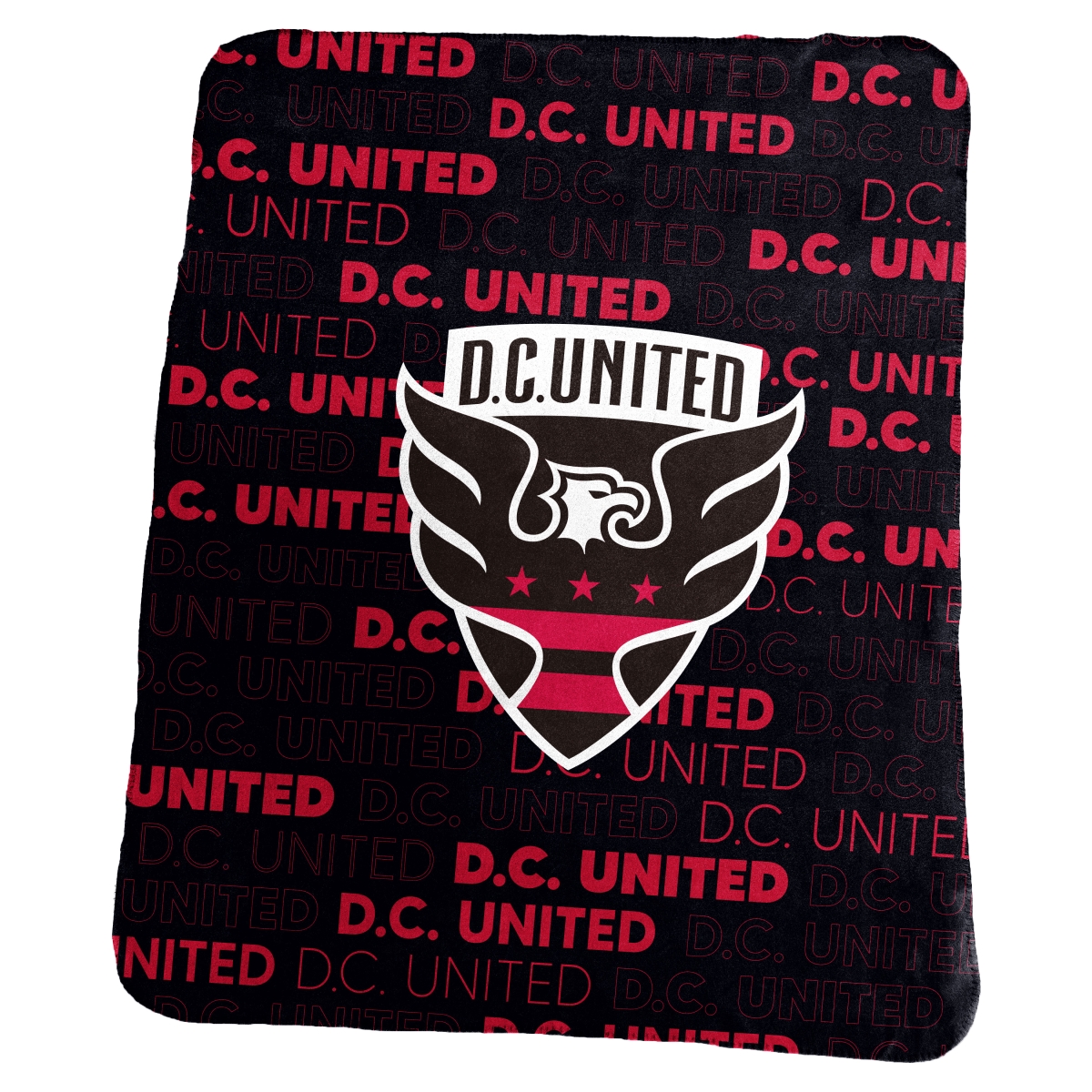 905-23C DC United Classic Repeat Fleece Throw