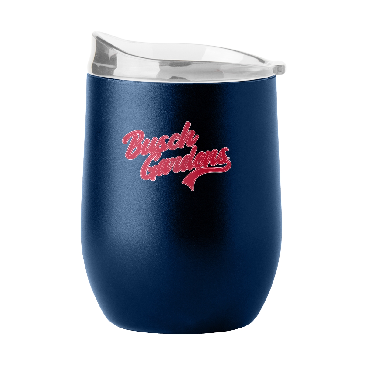C4616-S16PB Busch Gardens 16 oz Powder Coat Curved Beverage