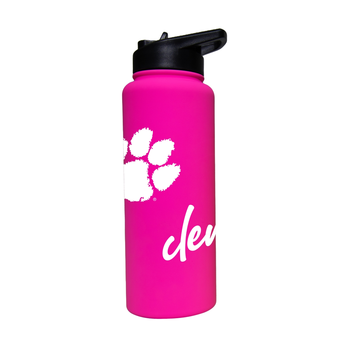 123-S34SQ-ELE-21 Clemson 34 oz Electric Bold Soft Touch Quencher