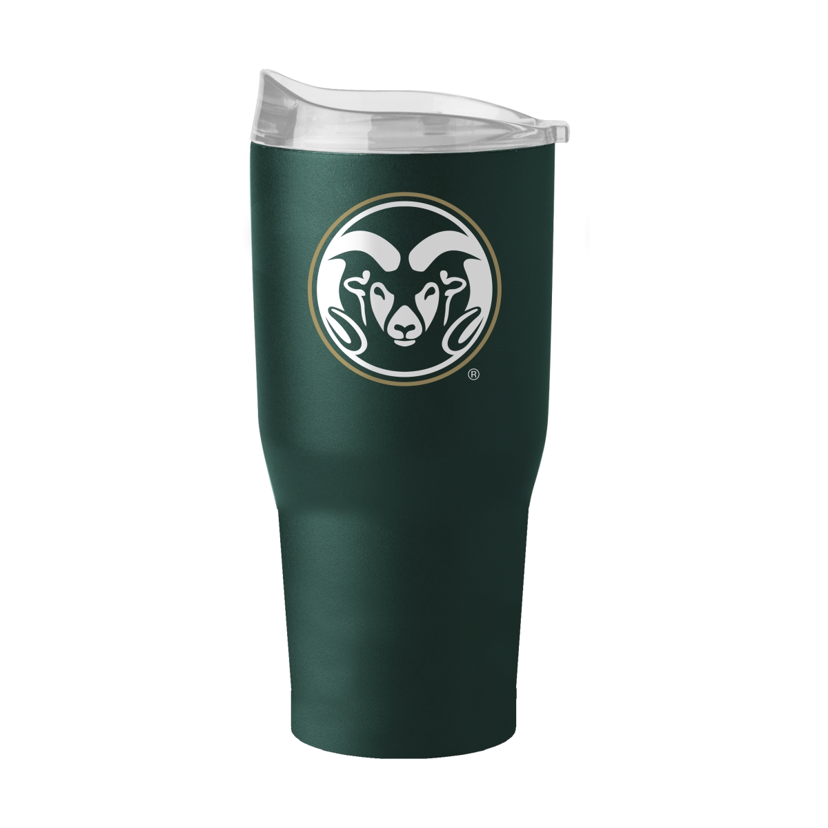 Picture of Logo Brands 127-S30PT-34 30 oz Colorado State Flipside Powder Coat Tumbler