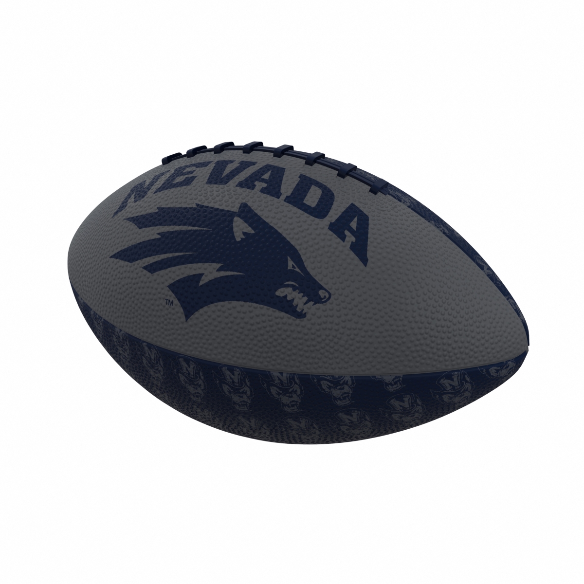 313-93MR-3 Nevada Reno Repeating Mini-Size Rubber Football