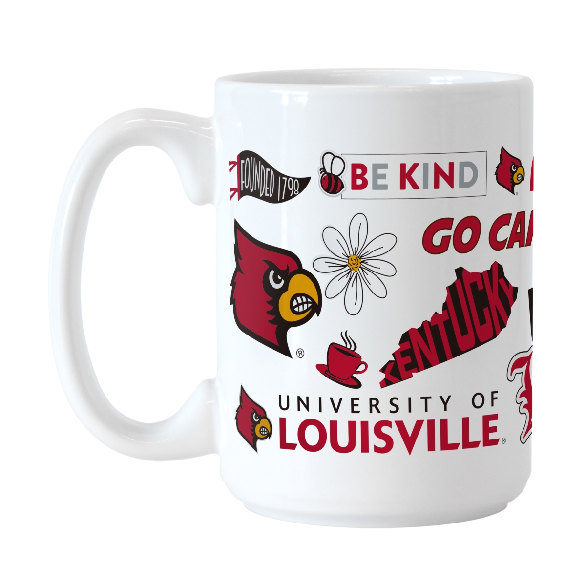 161-C15M-63 15 oz Louisville Native Sublimated Mug