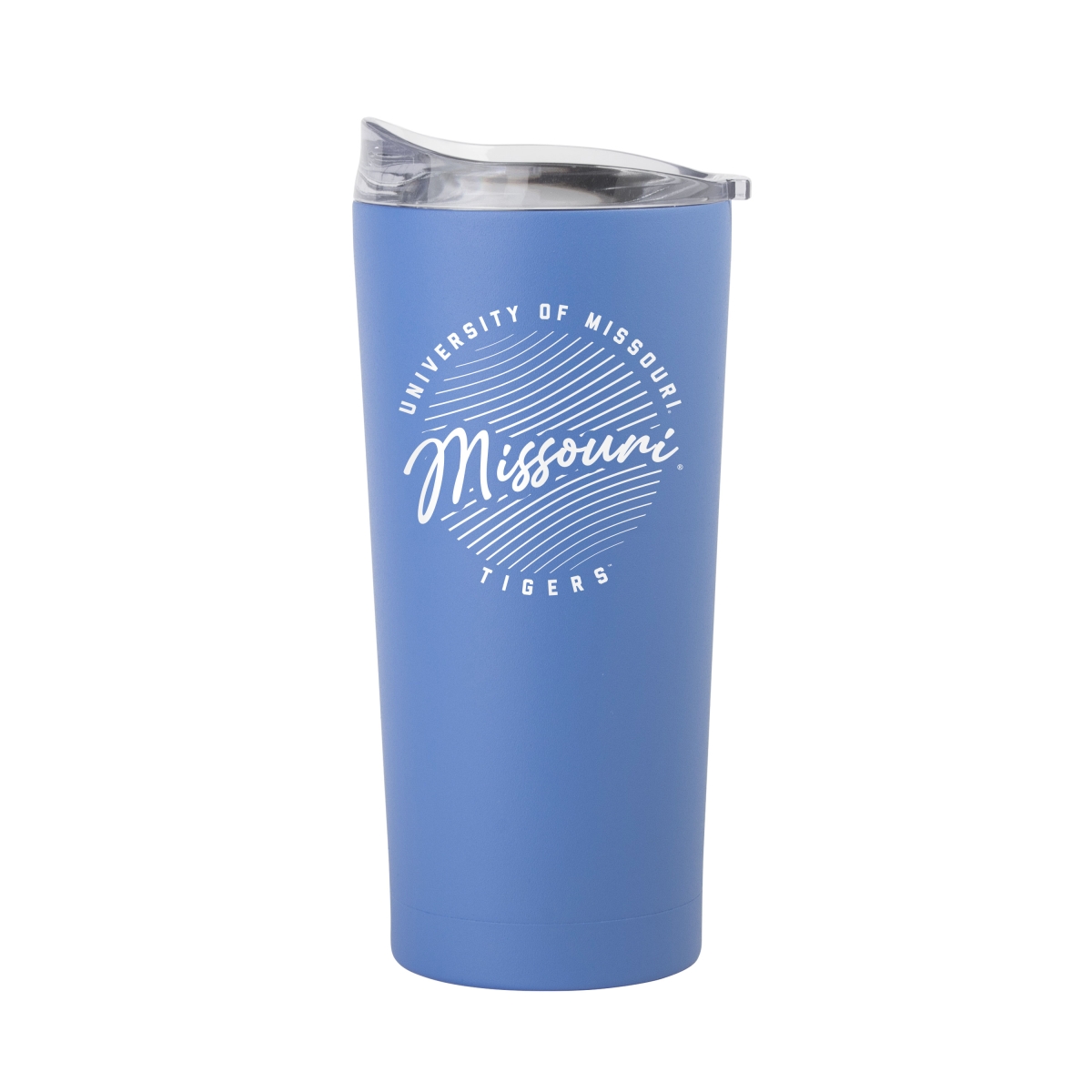 178-S20PT-ARC-35 20 oz Missouri Retro Script Arctic Powder Coat Tumbler