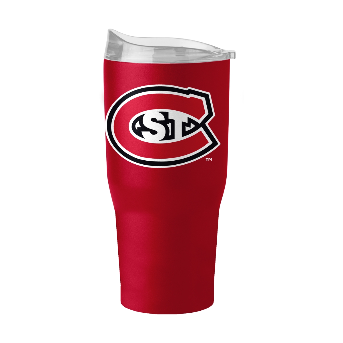 213-S30PT-34 St. Cloud State 30 oz Flipside Powder Coat Tumbler