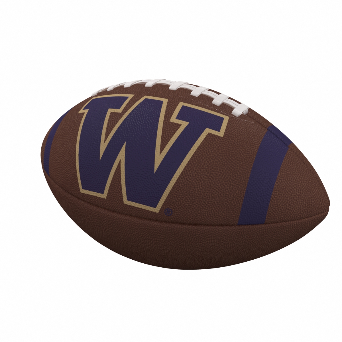 237-93FC-1 Washington Team Stripe Official-Size Composite Football