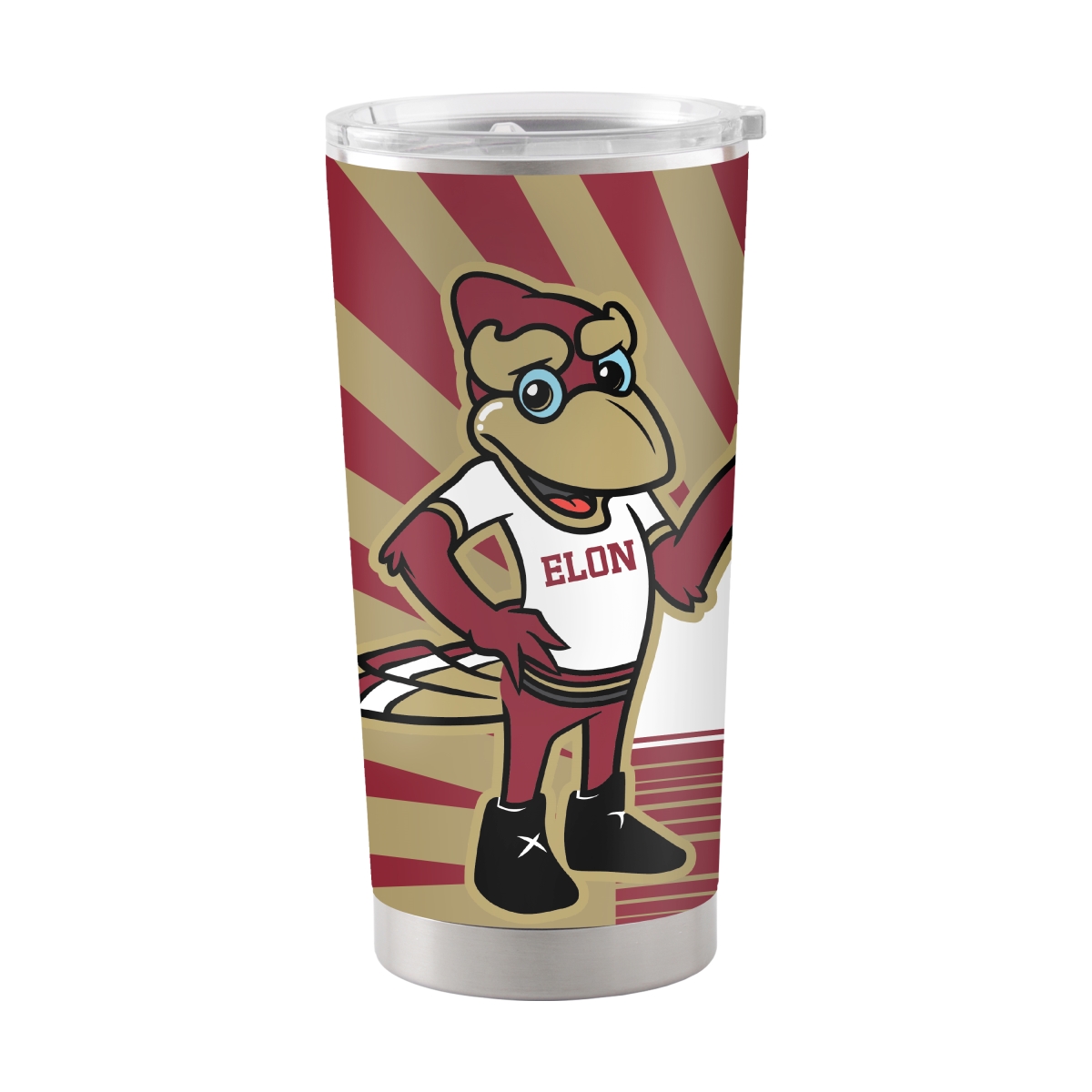297-S20T-14 Elon 20 oz Mascot Stainless Tumbler
