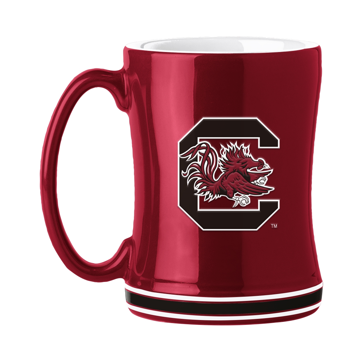 208-C14RM South Carolina 14 oz Relief Mug