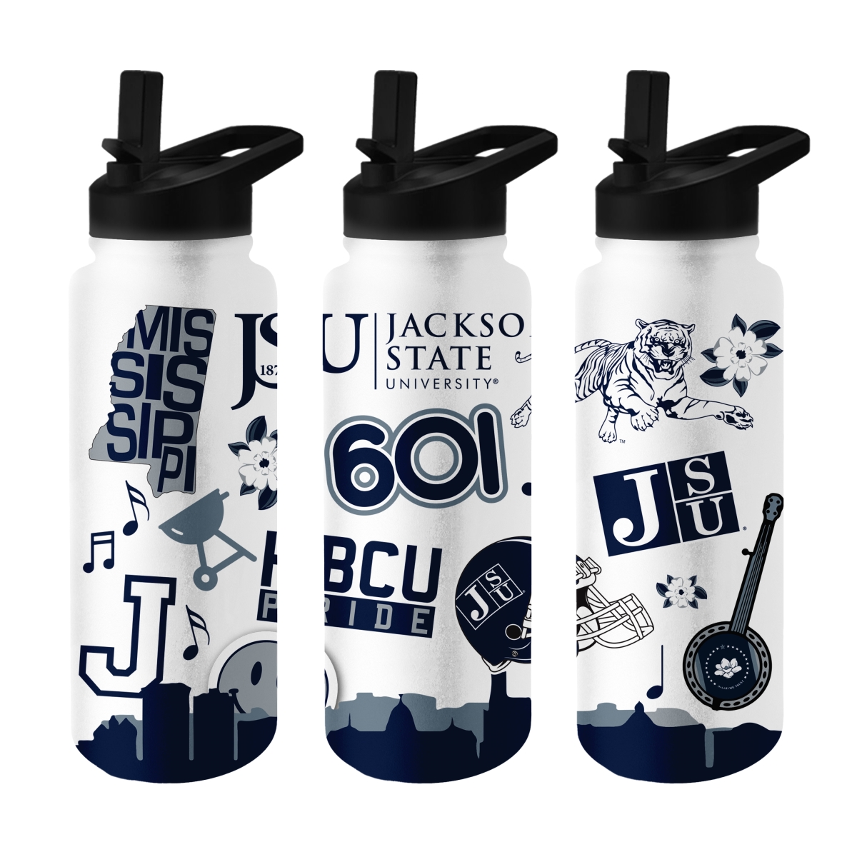 252-S34QB-63 Jackson State 34 oz Native Quencher Bottle