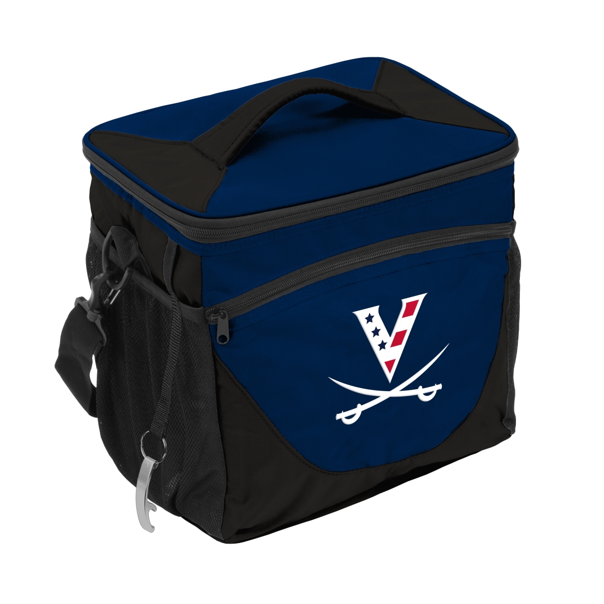 234-63-RW1 Virginia Red White & HOO 24 Can Cooler