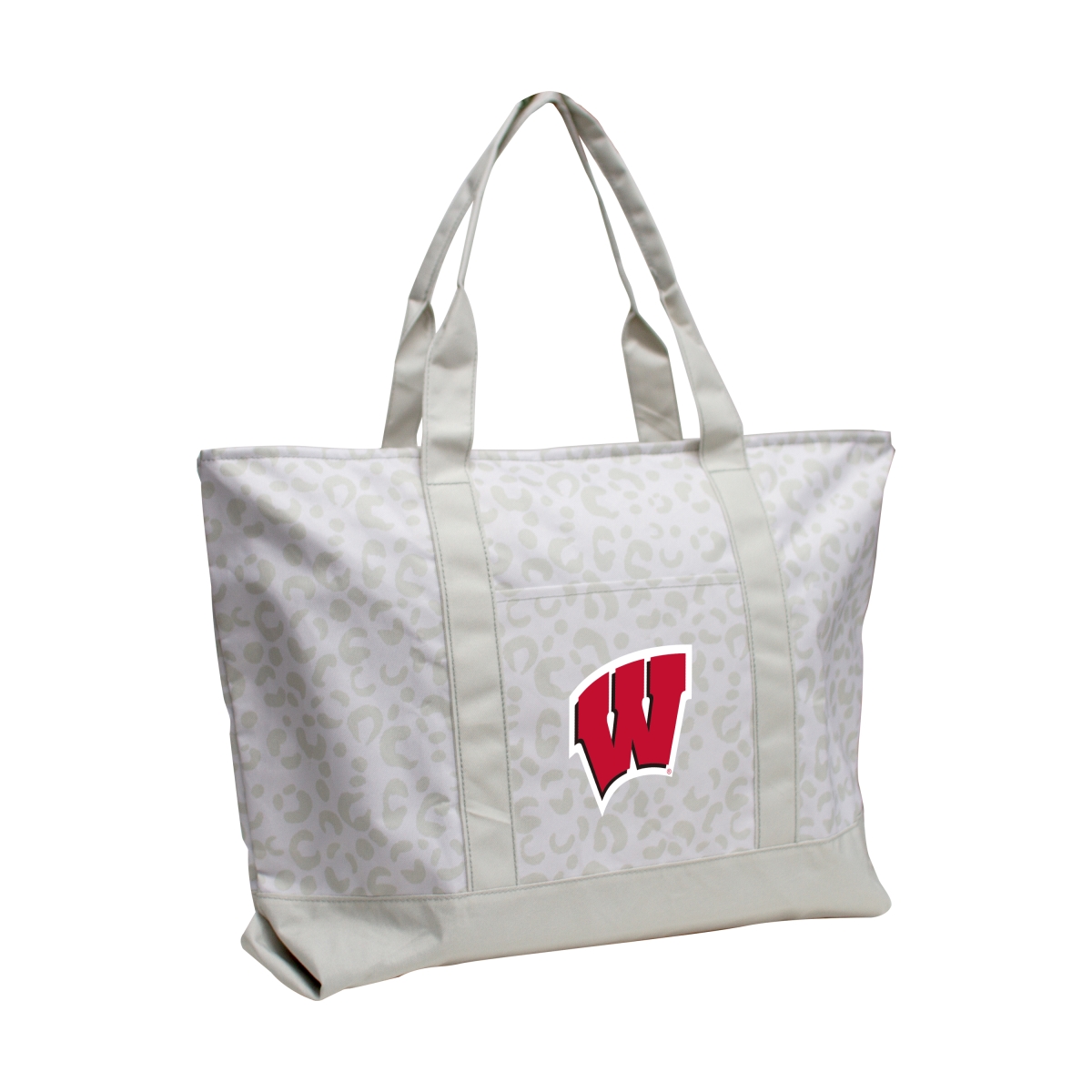 244-67P-L1 Wisconsin Leopard Pattern Tote