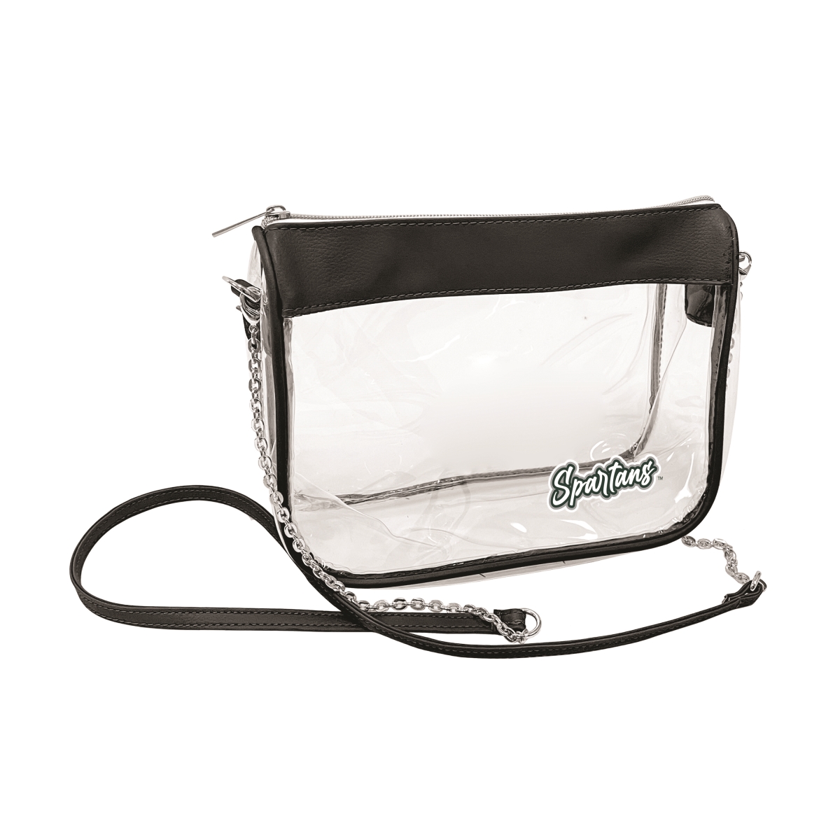 172-658-BLK Michigan State Hype Clear Bag
