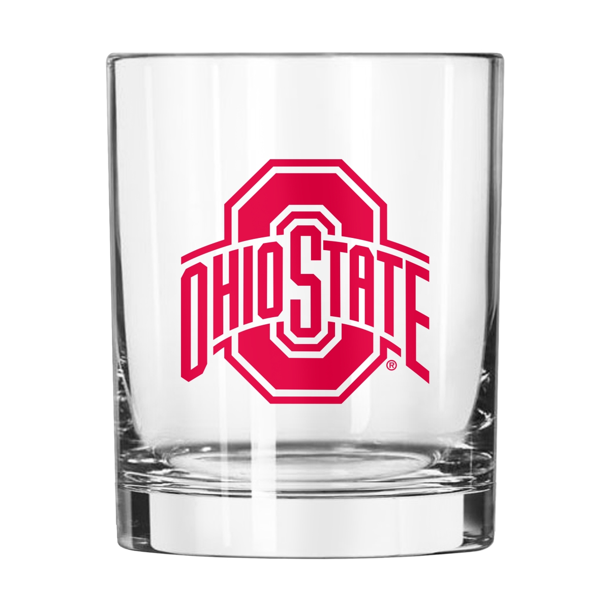 191-G14R-1 14 oz Ohio State Gameday Rocks Glass