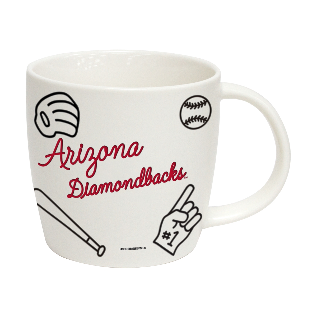 502-C18PM 18 oz Arizona Diamondbacks Playmaker Mug