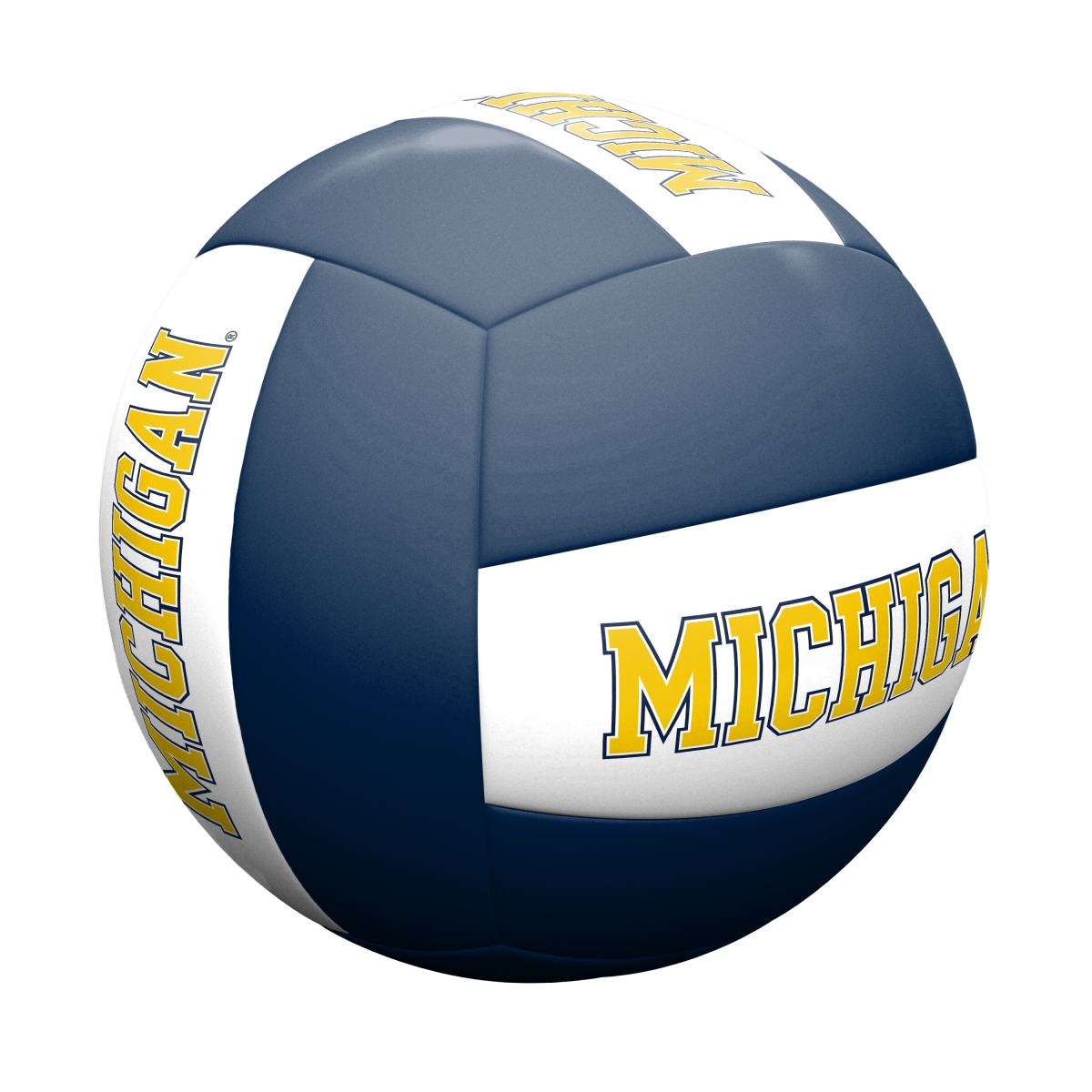 171-92V-1 University of Michigan Volleyball, White