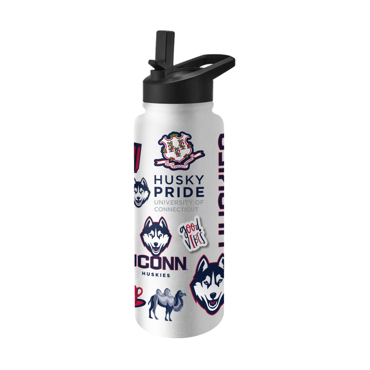226-S34QB-63 UConn 34 oz Native Quencher Bottle