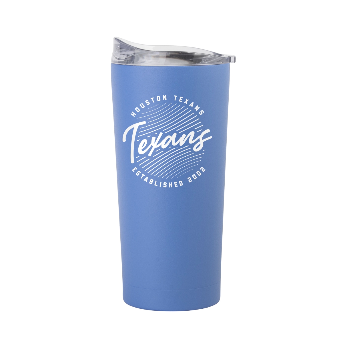 613-S20PT-ARC-35 20 oz Houston Texans Retro Script Arctic Powder Coat Tumbler