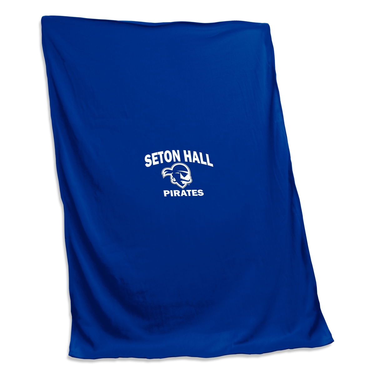 Picture of Logo Brands 566-74S-8 Seton Hall Screened Sweatshirt Blanket