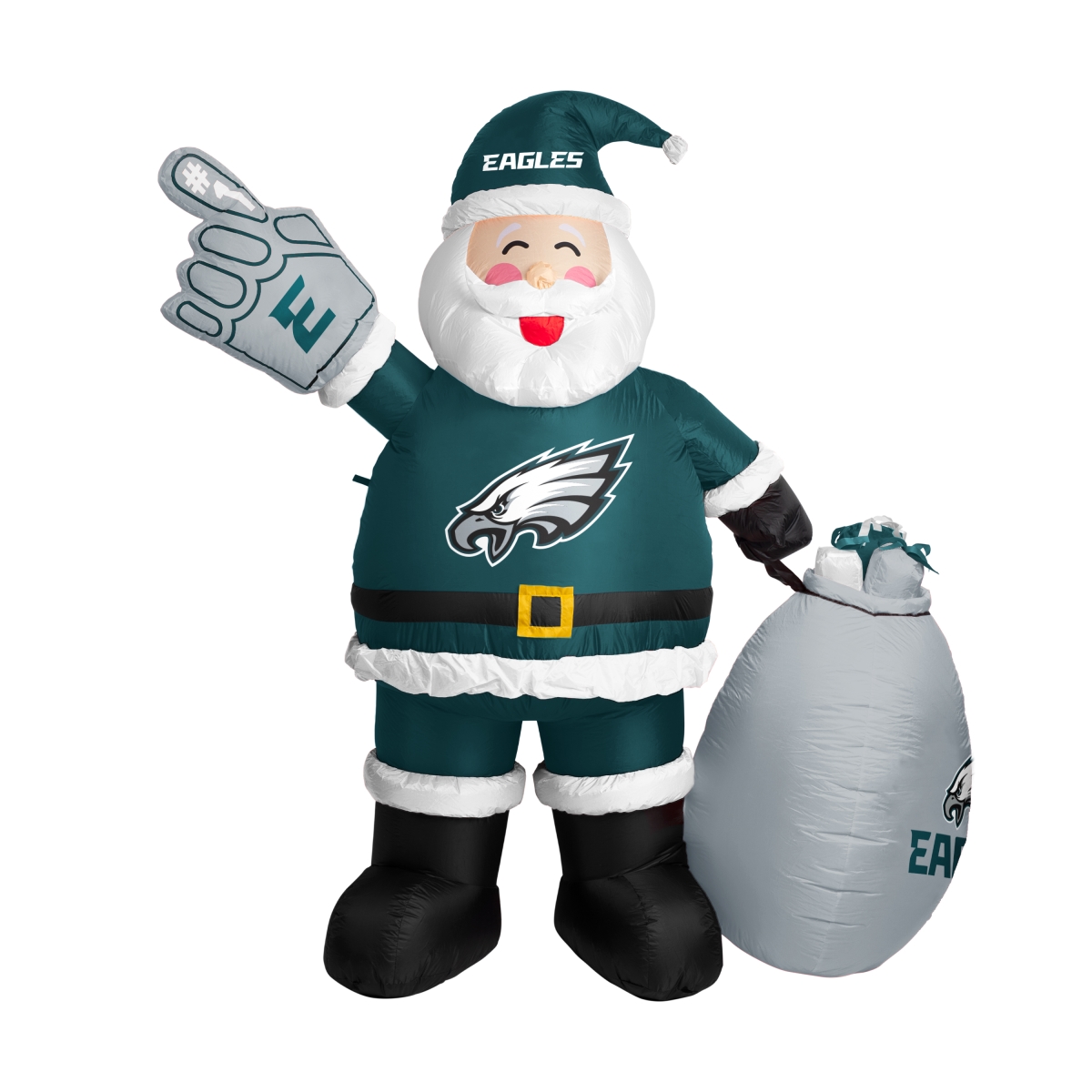 624-100-S Philadelphia Eagles Inflatable Santa