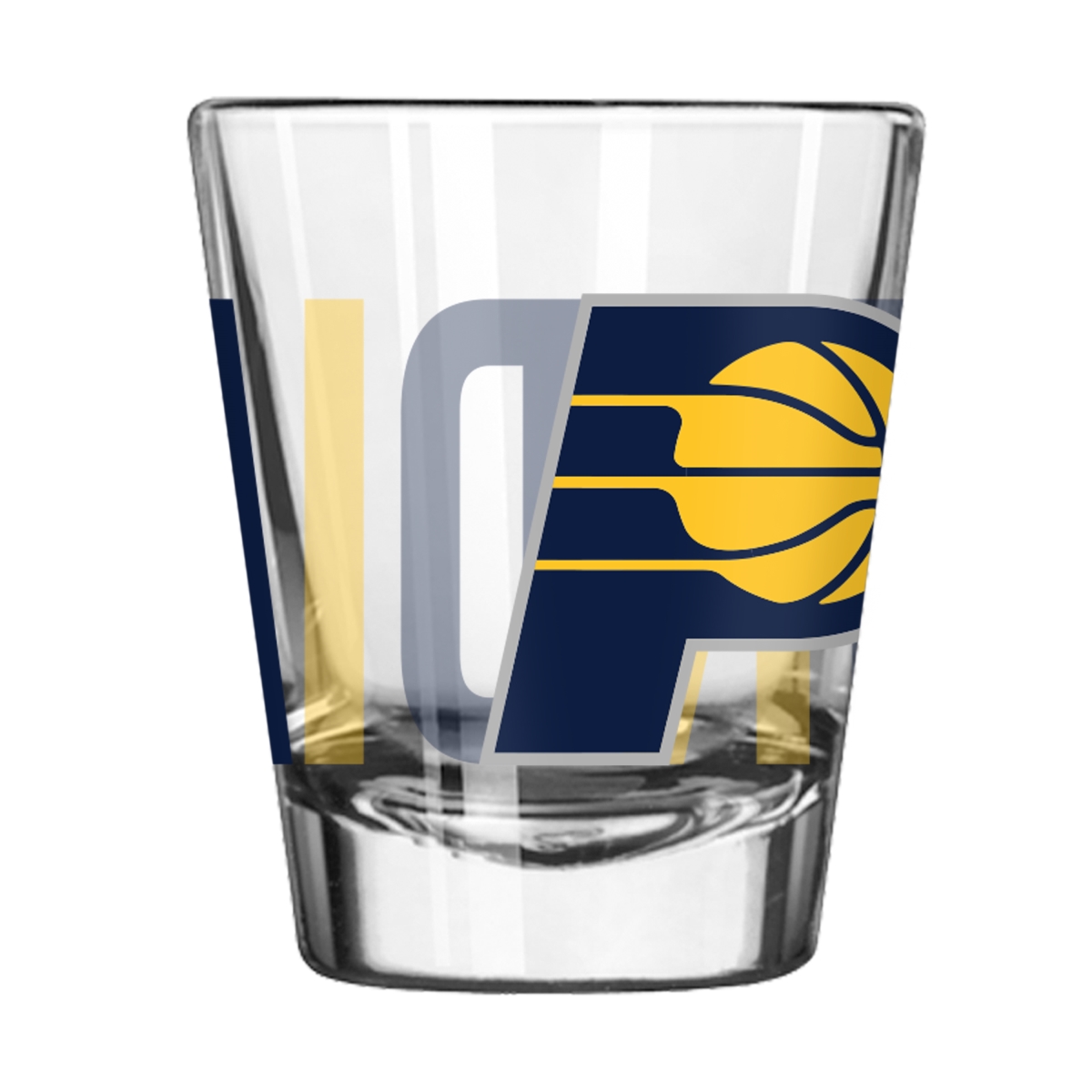 711-G2S-4 Indiana Pacers 2 oz Overtime Shot Glass