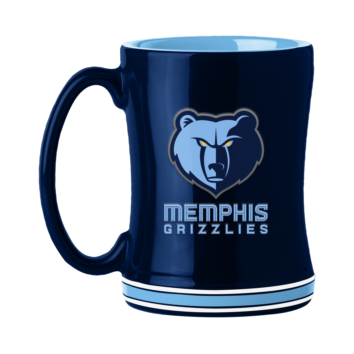 Picture of Logo Brands 714-C14RM Memphis Grizzlies 14 oz Relief Mug