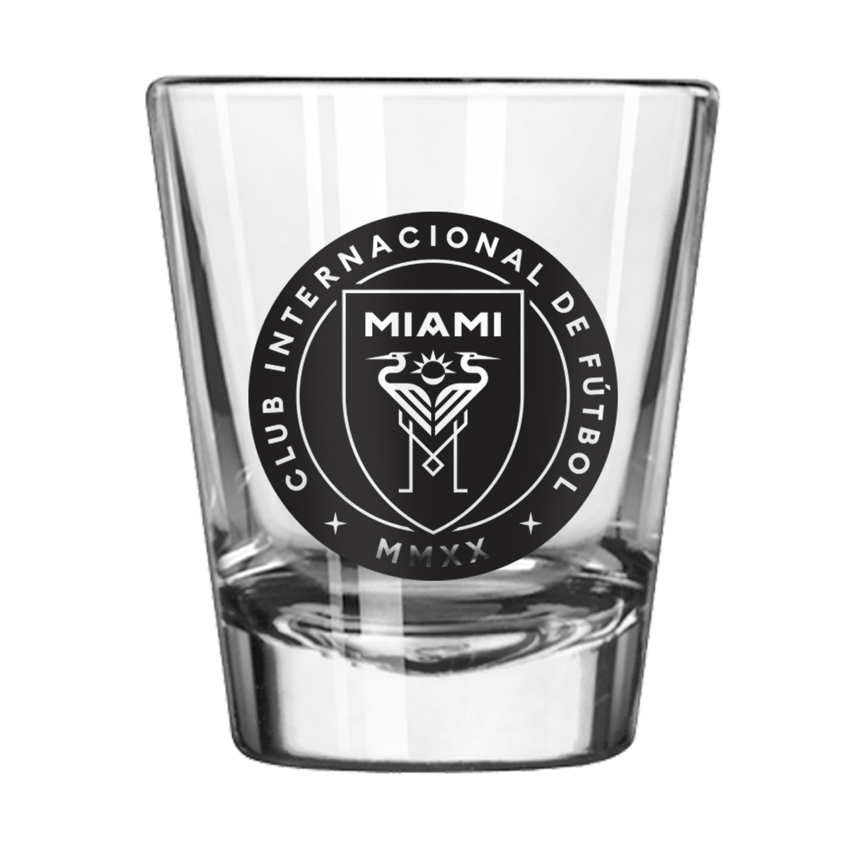 931-G2S-1 2 oz Inter Miami CF Gameday Shot Glass