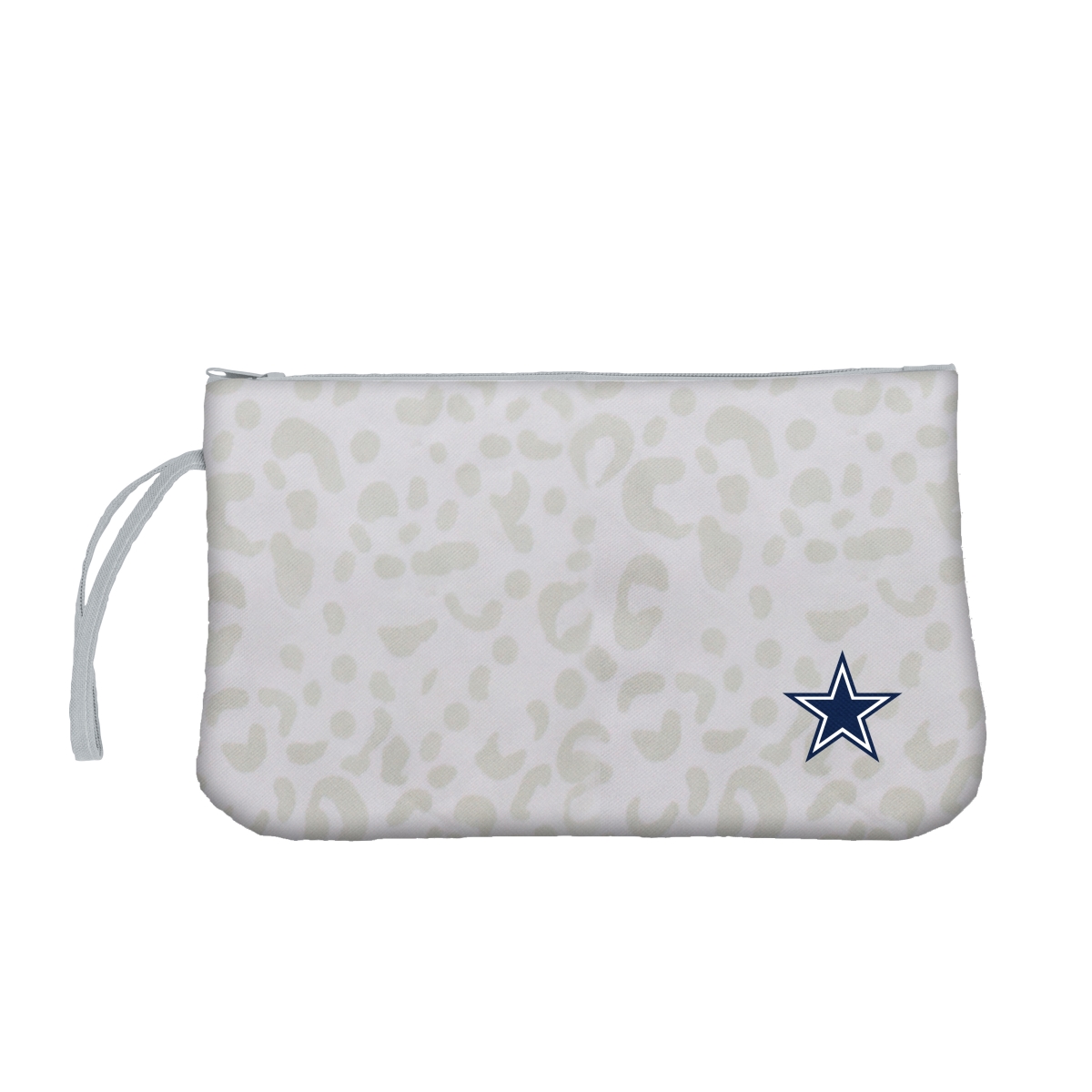 609-921-L1 Dallas Cowboys Leopard Print Wristlet