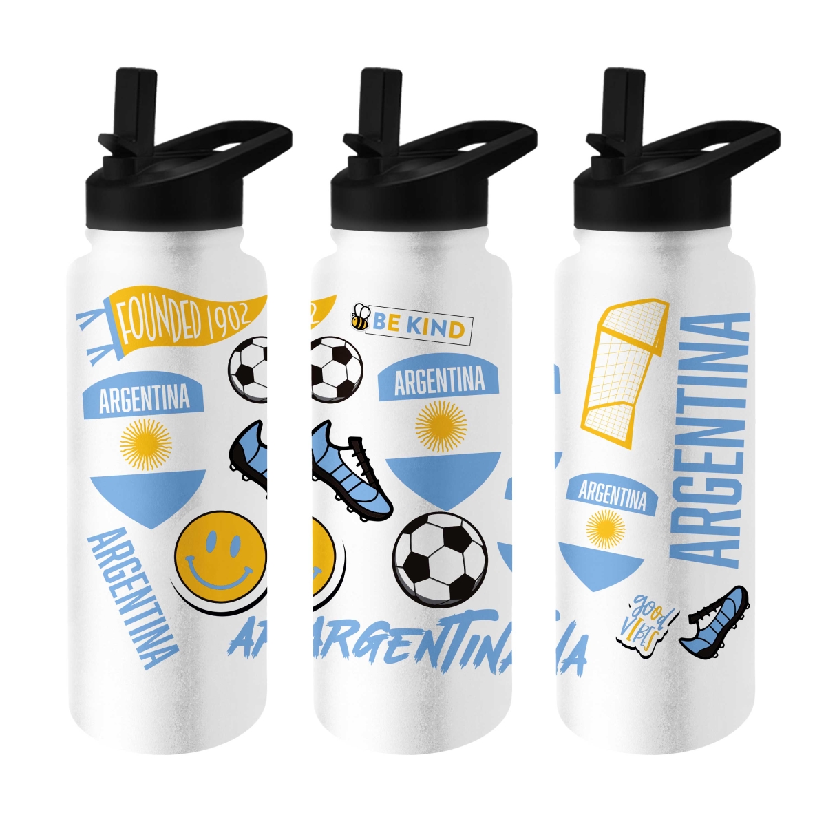 C4770-S34QB-63 34 oz Argentina Native Quencher Bottle