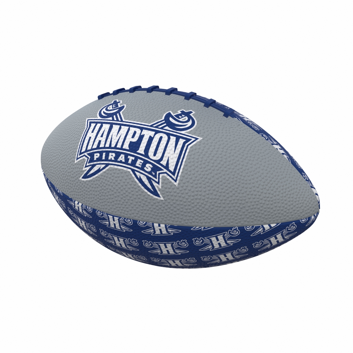 889-93MR Hampton University Mini Size Rubber Footballl