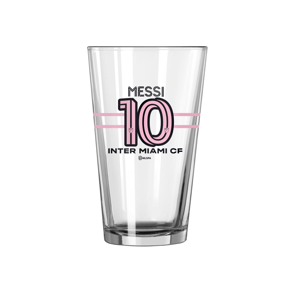 C5223-G16P-16 Lionel Messi 16 oz Stripe Pint Glass