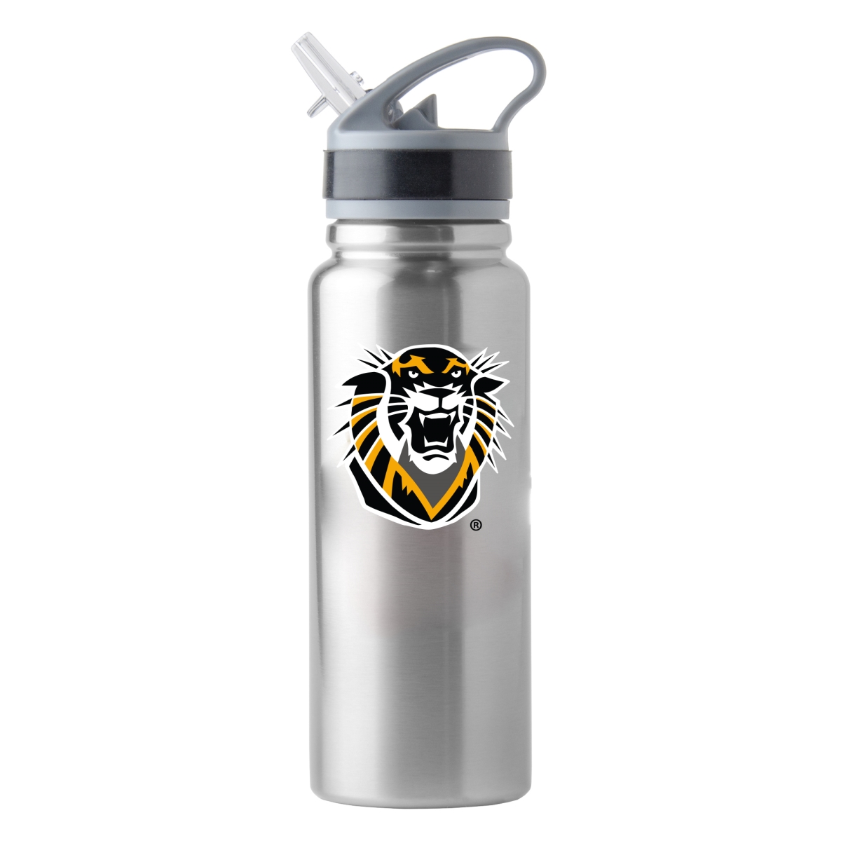 614713 Fort Hays State U 25 oz Logo Single Wall Flip Top Bottle