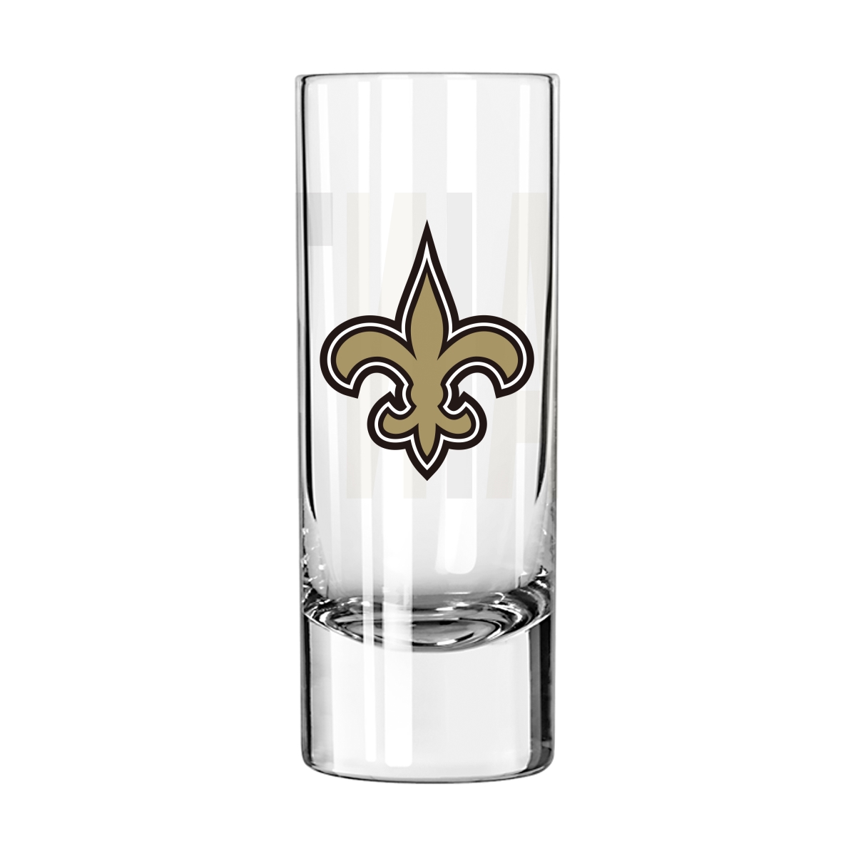 620-G2.5S-4 Orleans Saints 2.5 oz Overtime Shooter