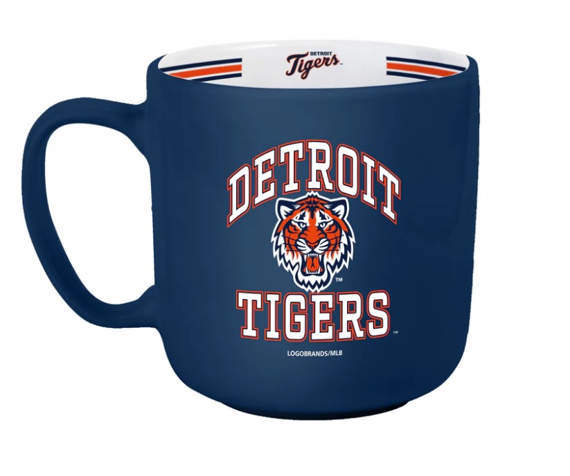 511-C15SM 15 oz Detroit Tigers Stripe Mug