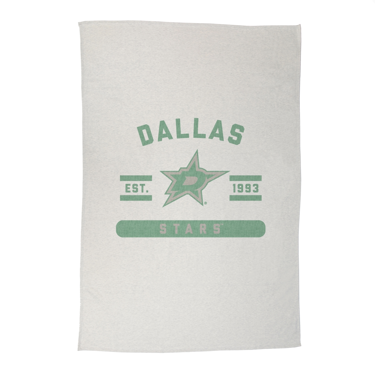 810-74DS Dallas Stars Sublimated Sweatshirt Blanket