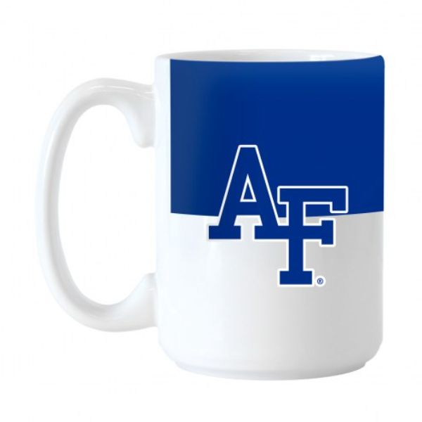 101-C15M-11 15 oz Air Force Academy Colorblock Sublimated Mug