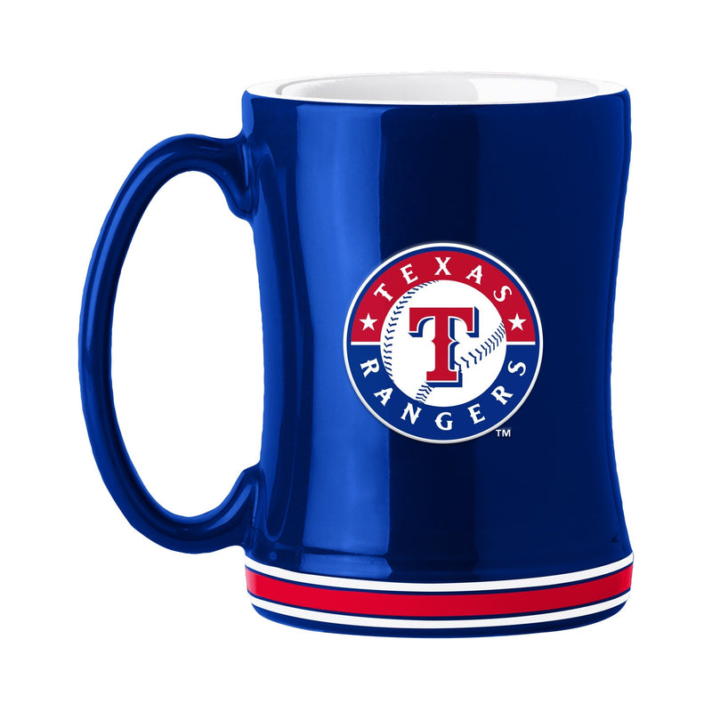529-C14RM 14 oz MLB Texas Rangers Relief Mug