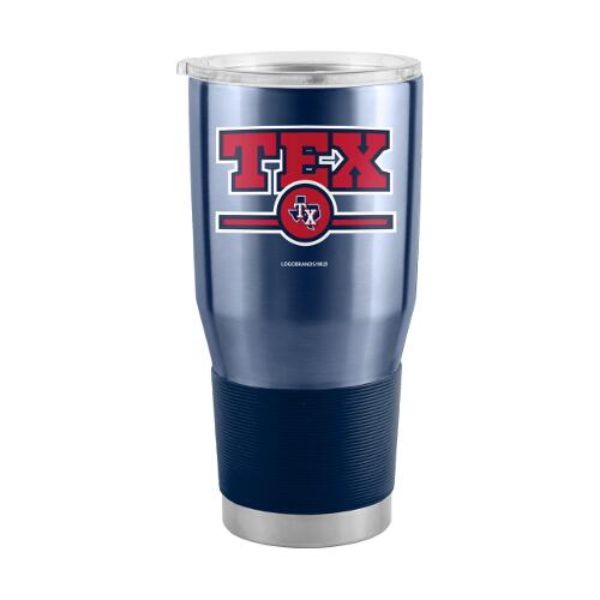 30 oz MLB Texas Rangers Letterman Stainless Tumbler