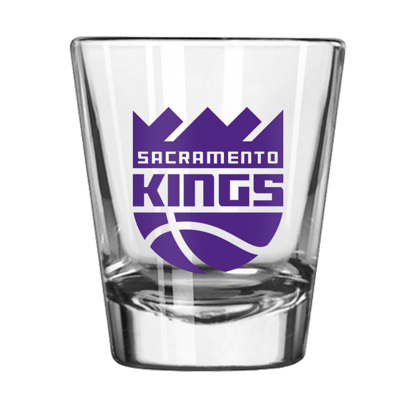 726-G2S-1 2 oz NBA Sacramento Kings Gameday Shot Glass -  Logo Chair