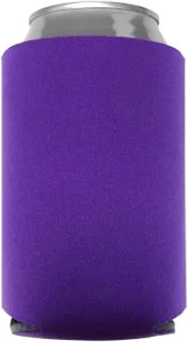 Picture of Logo Chair 001-782-PRP Plain Purple Slim Coozie