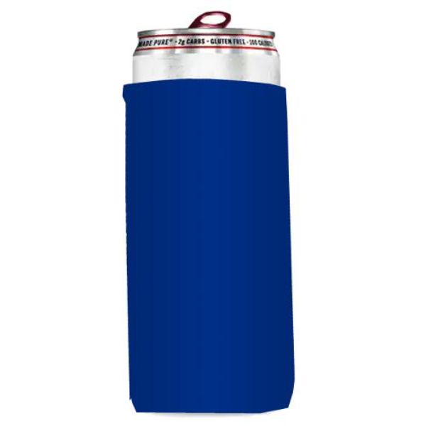 Picture of Logo Chair 001-782-RYL Plain Royal Slim Coozie